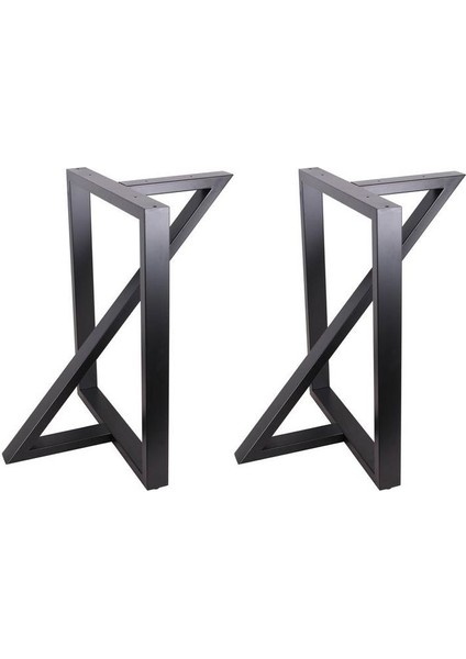 Güvendekoratif Metal Masa Ayak 70 x 60 cm 2 Adet