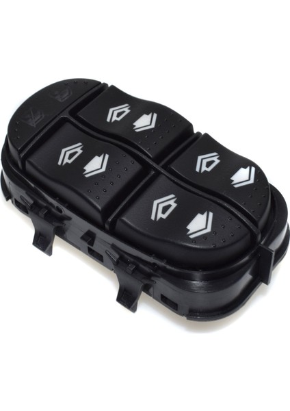 Sol Dörtlü Cam Düğmesi Anahtarı