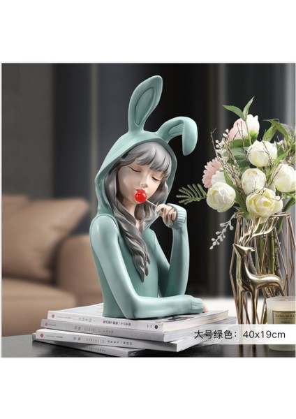 Kadın Sanatı Dekorasyon Figürü Biblo