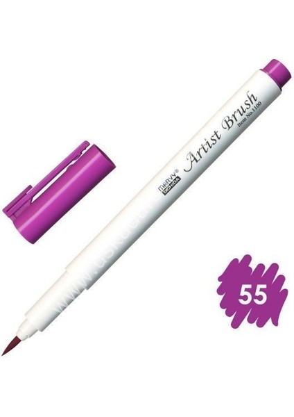 Artist Brush Fırça Uçlu Kalem 1100 No:55 Iris Purple