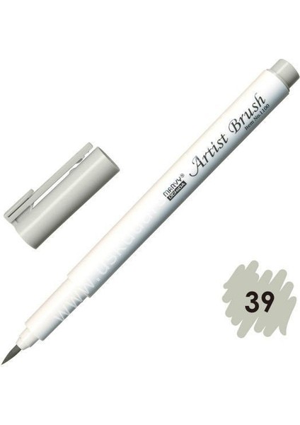 Artist Brush Fırça Uçlu Kalem 1100 No:39 Ash Grey