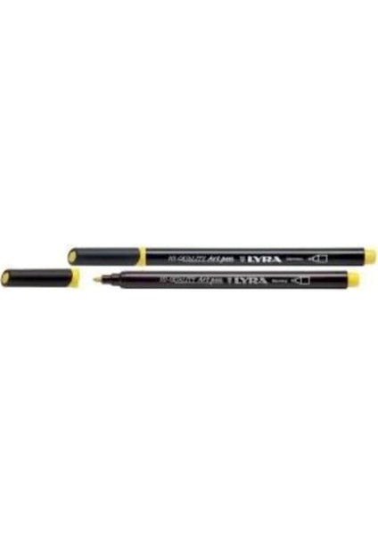 Hı Qualıty Art Pen Keçeli ve Çizim Kalemi Lemon Yellow 007 Limon Sarısı