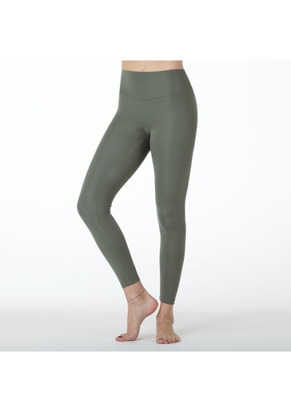 Çağla Yüksek Bel Tayt