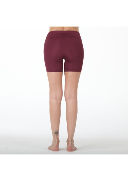 Bordo Yüksek Bel Mini Tayt fiyatları
