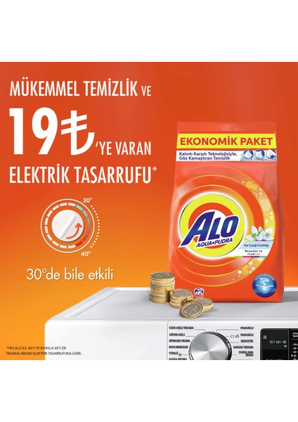 Platinum Toz Çamaşır Deterjanı Fairy Etkili Renkliler İçin 6 kg + 6 kg