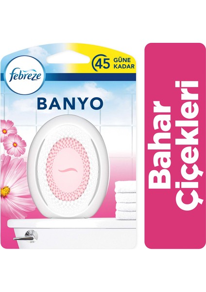 Hava Ferahlatıcı Banyo  Oda Kokusu Bahar Çiçekleri