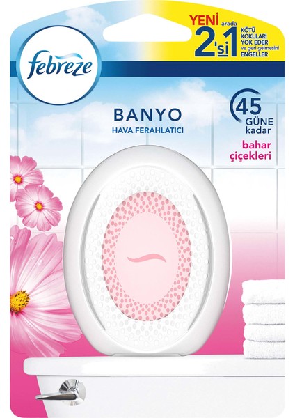 Hava Ferahlatıcı Banyo  Oda Kokusu Bahar Çiçekleri