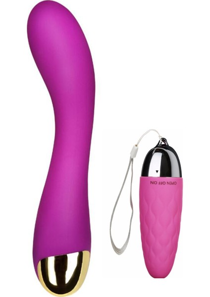 10 Modlu Titreşimli Vibratör 18 cm + Mini Vibratör