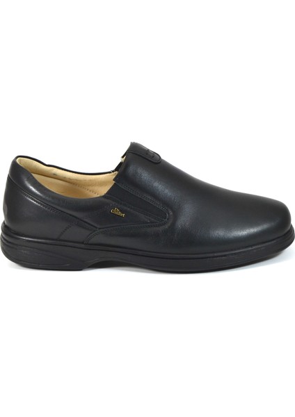 Dr. Comfort 7500 Siyah Deri Ortapedik Erkek Şeker Ayakkabı