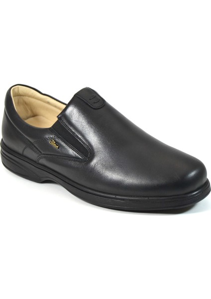 Dr. Comfort 7500 Siyah Deri Ortapedik Erkek Şeker Ayakkabı modelleri