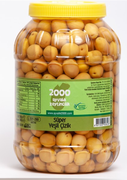 Hususi Yeşil Çizik 1440 gr (M-261-290 Kg/ad)