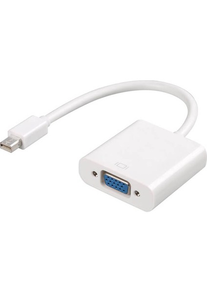 Mini Displayport To VGA Çevirici Dönüştürücü Thunderbolt To VGA Kablo