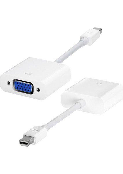 Mini Displayport To VGA Çevirici Dönüştürücü Thunderbolt To VGA Kablo