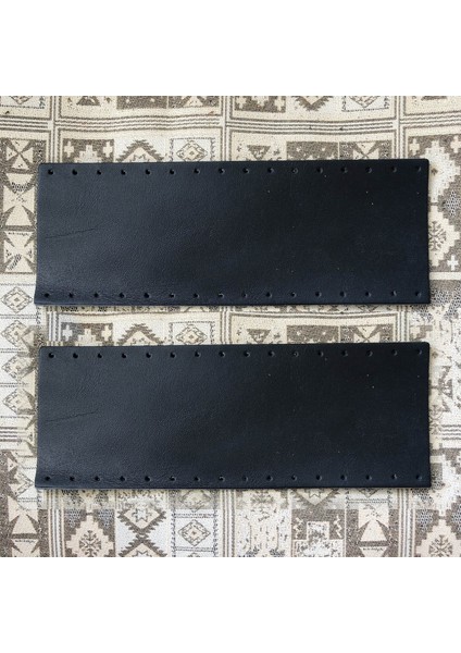 Atölyesi Hakiki Deri Çanta Tutma Sapı