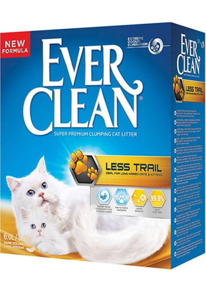 Less Trail (Patilere Yapışmayan) Kedi Kumu 6 Lt
