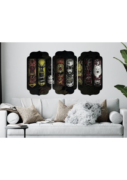 Game Of Thrones Mdf Tablo 3000