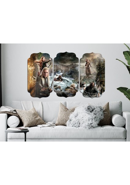 Hobbit Legolas Tauriel Mdf Tablo 3040