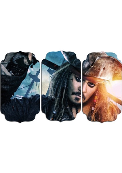 Karayip Korsanları Jack Sparrow Mdf Tablo 3071