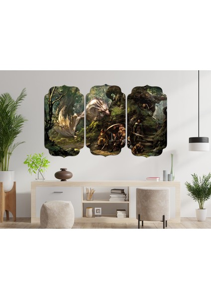 Yüzüklerin Efendisi Mdf Tablo 3051