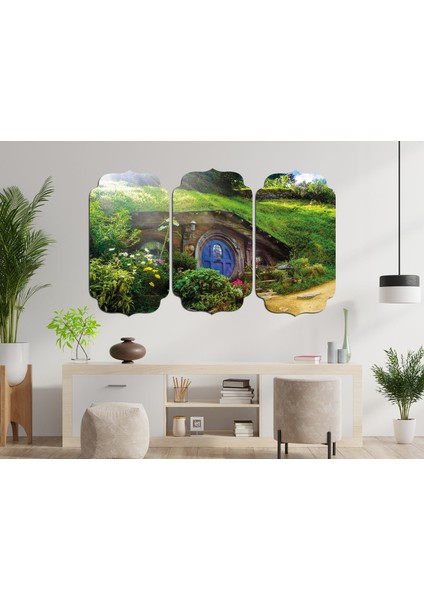 Hobbit Köy Mdf Tablo 3062