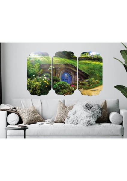 Hobbit Köy Mdf Tablo 3062