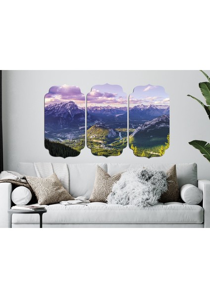 Dağ Manzarası Mdf Tablo 3316