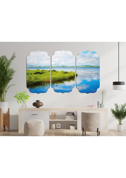 Göl Sazlık Mdf Tablo 3210