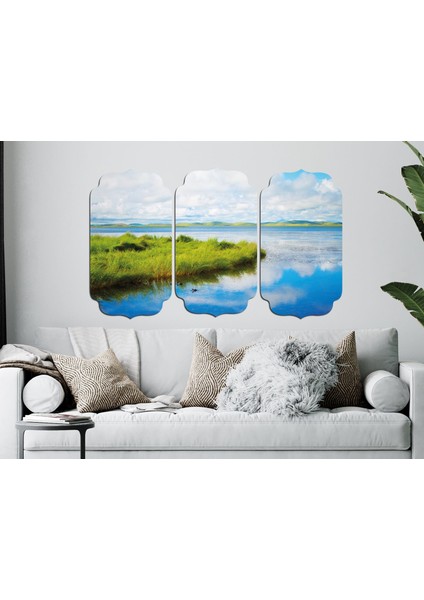 Göl Sazlık Mdf Tablo 3210