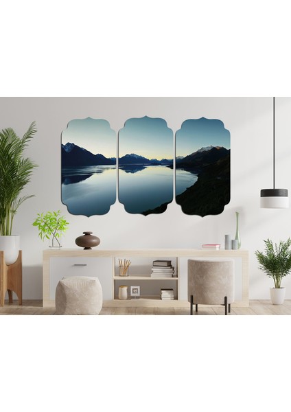 Göl Manzarası Mdf Tablo 3254