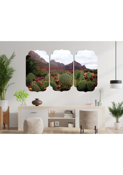 Çöl Kaktüs Mdf Tablo 3271