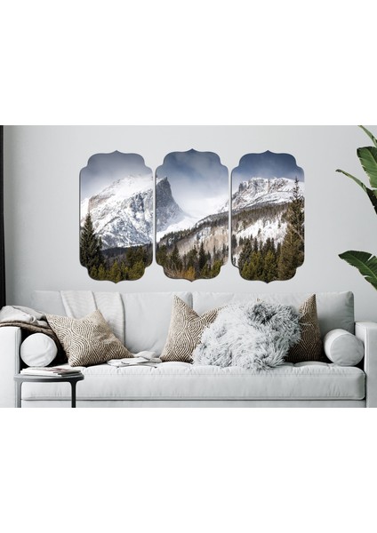 Dağ Manzarası Mdf Tablo 3289