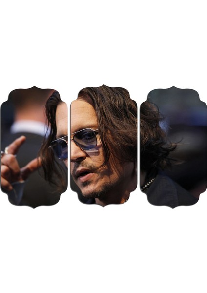 Johnny Depp Mdf Tablo 3422