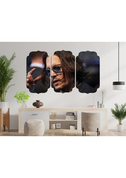 Johnny Depp Mdf Tablo 3422