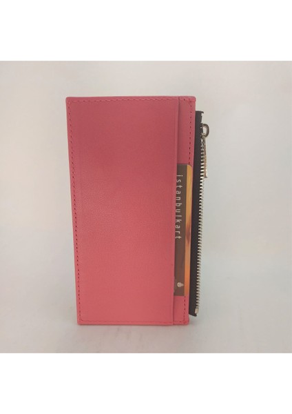 Krt Pembe Hakiki Deri Cüzdan Kartlık fiyatları