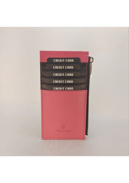 Krt Pembe Hakiki Deri Cüzdan Kartlık fırsatları