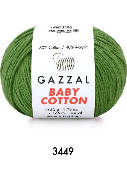 Baby Cotton Amigurumi 50GR - Örgü Ipi