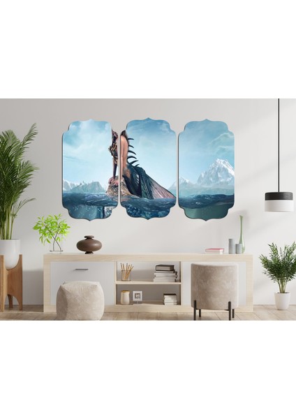 Deniz Kızı Mdf Tablo 1748 (Model D)