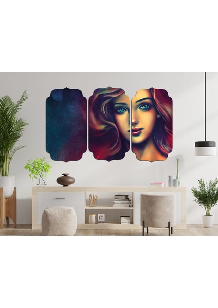 Deniz Kızı Mdf Tablo 1751 (Model D)