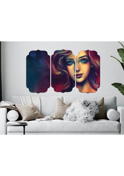 Deniz Kızı Mdf Tablo 1751 (Model D)