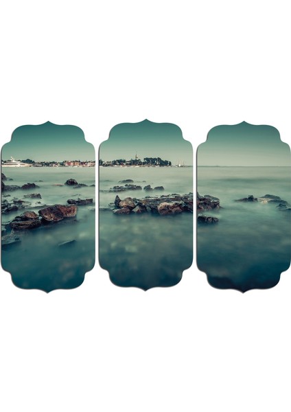 Sahil Kıyı Deniz Mdf Tablo 1931 (Model D)