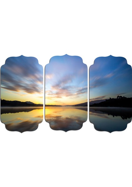 Sahil Kıyı Deniz Mdf Tablo 1977 (Model D)