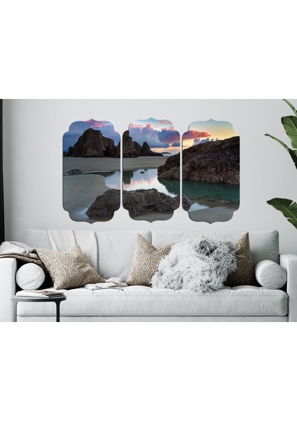 Sahil Kıyı Deniz Mdf Tablo 2093 (Model D)