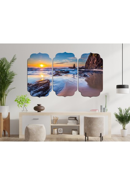 Sahil Kıyı Deniz Mdf Tablo 2120 (Model D)