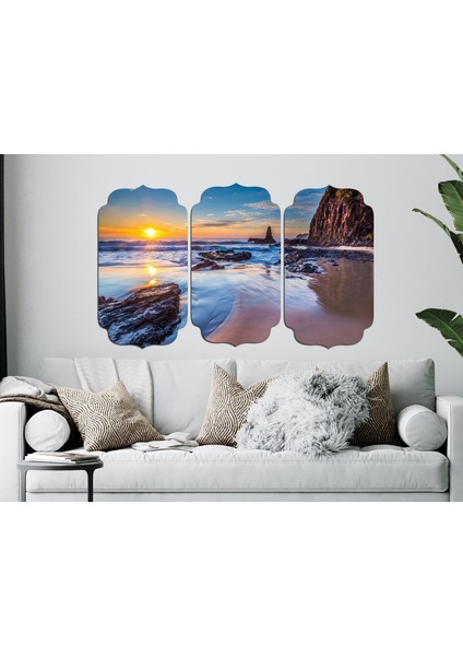 Sahil Kıyı Deniz Mdf Tablo 2120 (Model D)