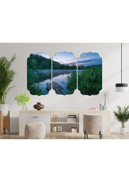 Iskele Kıyı Göl Mdf Tablo 2290 (Model D)