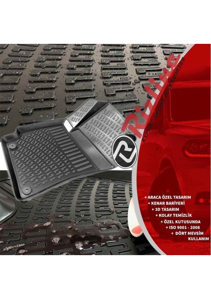 Chevrolet Lacetti 3D Paspas Havuzlu 2009+ Rizline modelleri