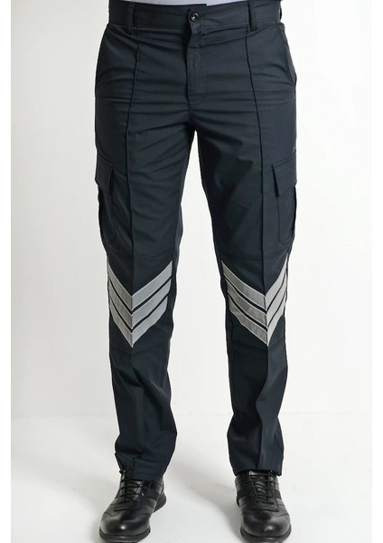 Özel Güvenlik Pantolonu Yeni Model Kargo Cepli Fosforlu