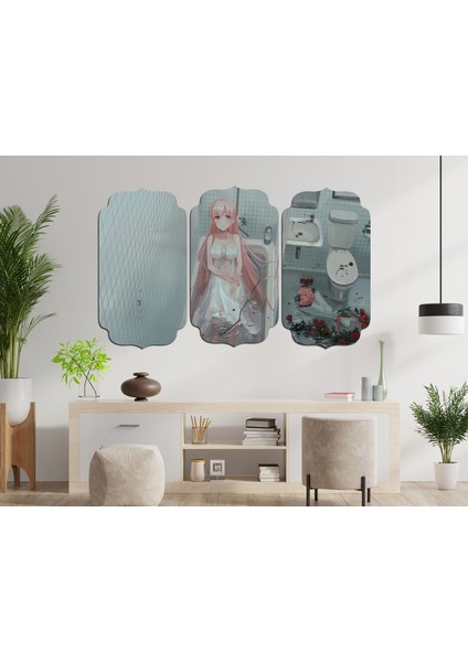 Anime Kız Mdf Tablo 0022 (Model D)