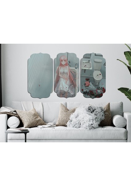 Anime Kız Mdf Tablo 0022 (Model D)