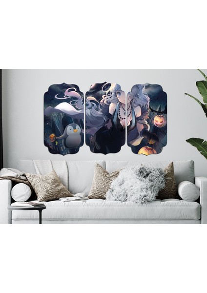 Anime Kız Mdf Tablo 0038 (Model D)